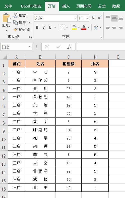 excel怎么对齐