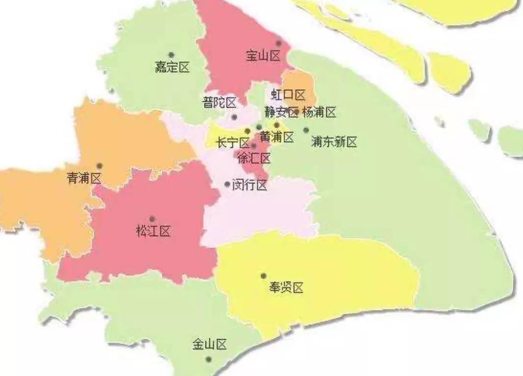 上海分几个区