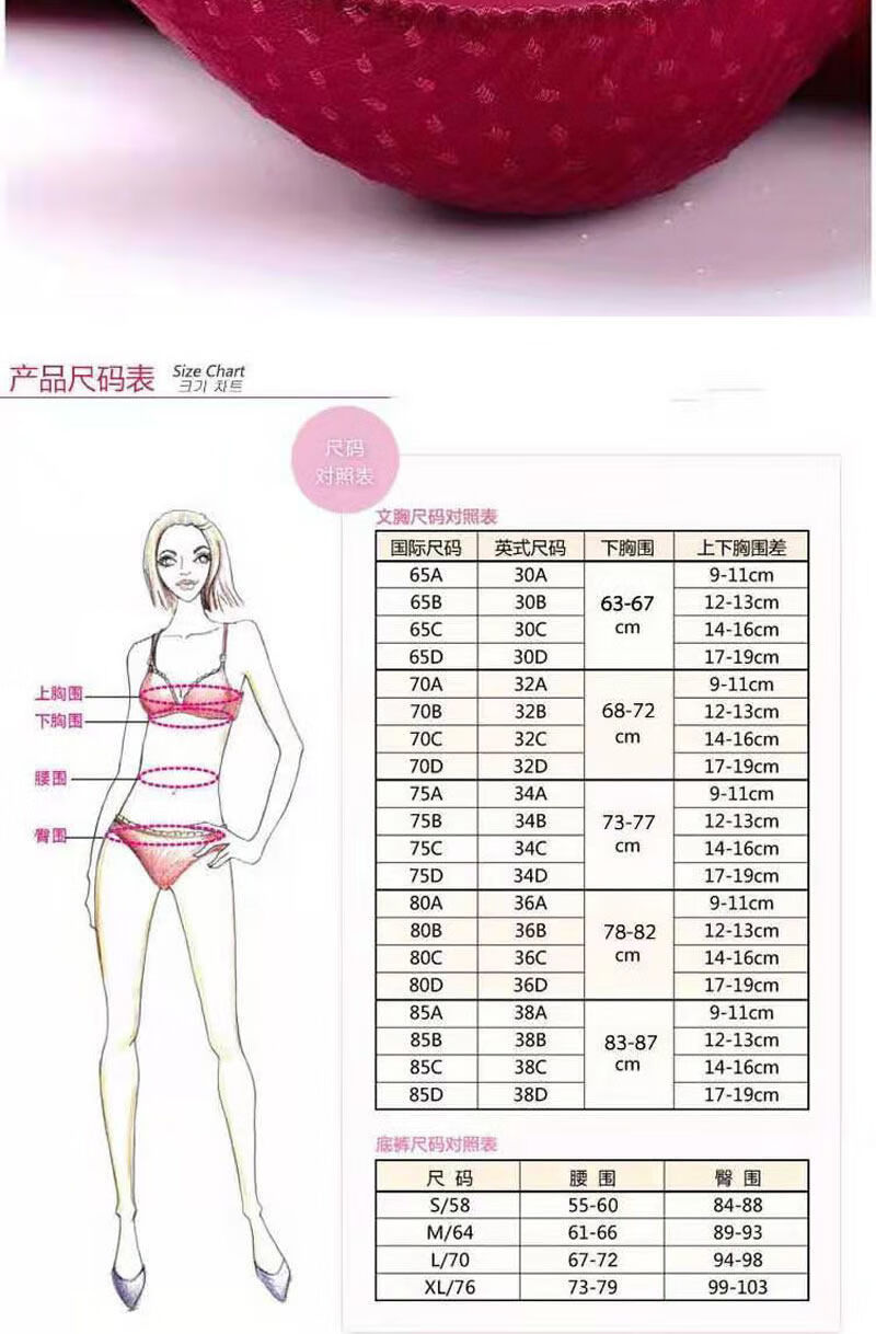 内衣尺码36是多大