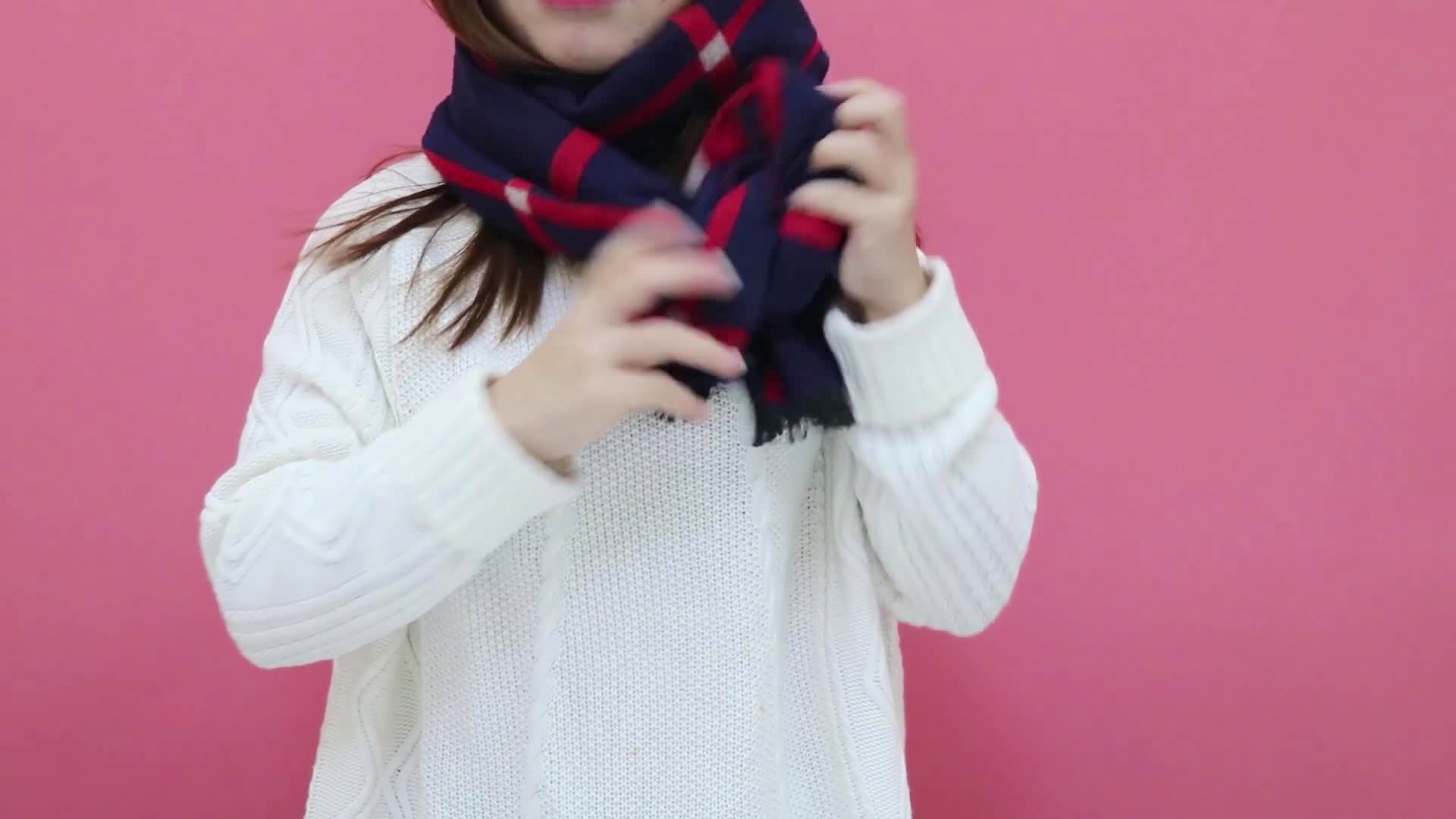 围巾怎么围才好看