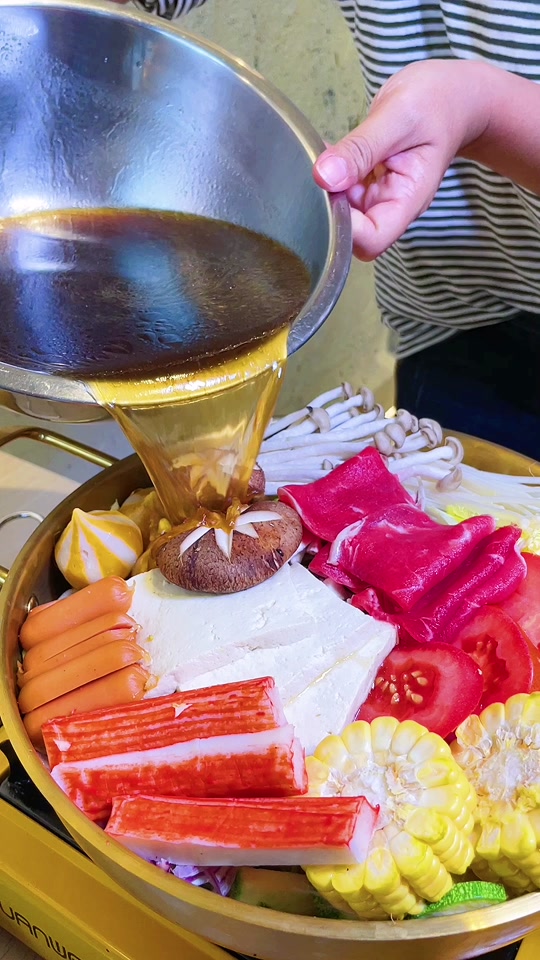 寿喜锅的鸡蛋怎么蘸