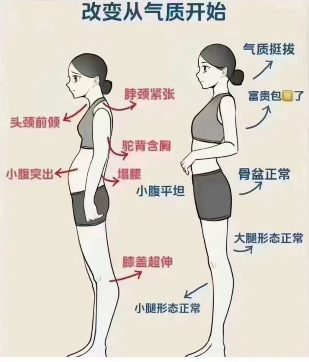 怎样练气质与形体