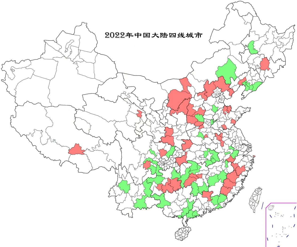 中国有哪些比较强的四线城市