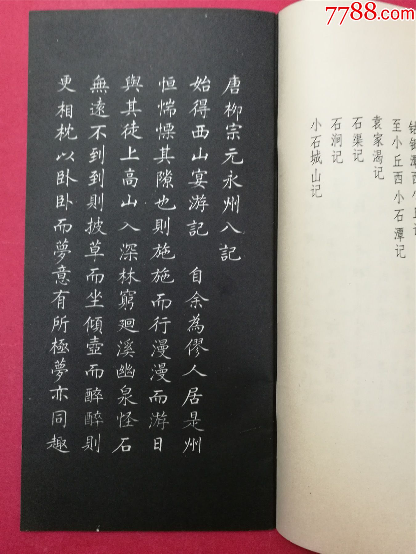 永州八记是哪八记