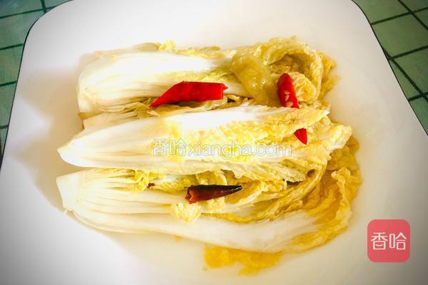 泡椒娃娃菜的做法