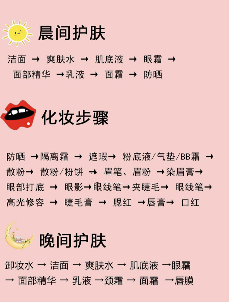 基础护肤的正确步骤是什么