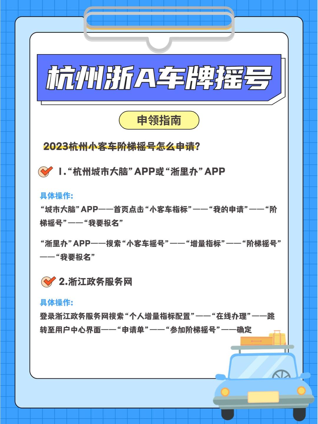 杭州车牌摇号怎么查询结果