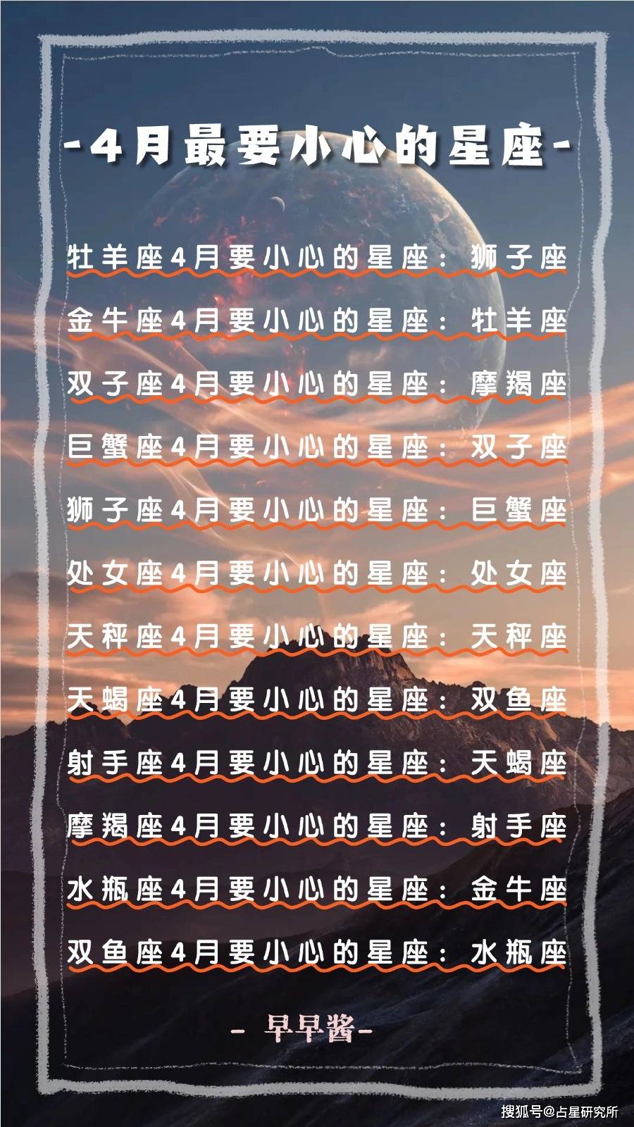 4月23号是什么星座的